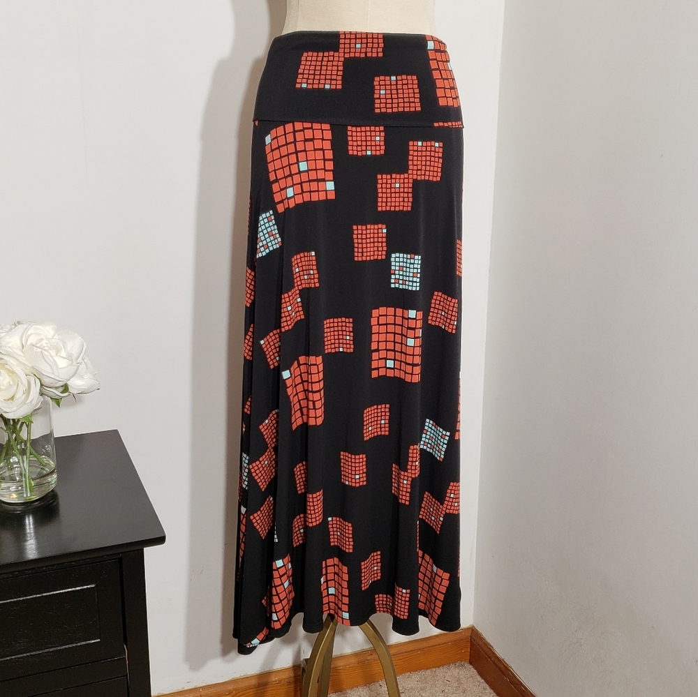 LulaRoe geometric print skirt size xxs